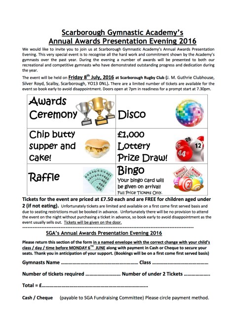 SGA Presentation eve - 2016