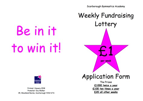 lottery applicaton 2018