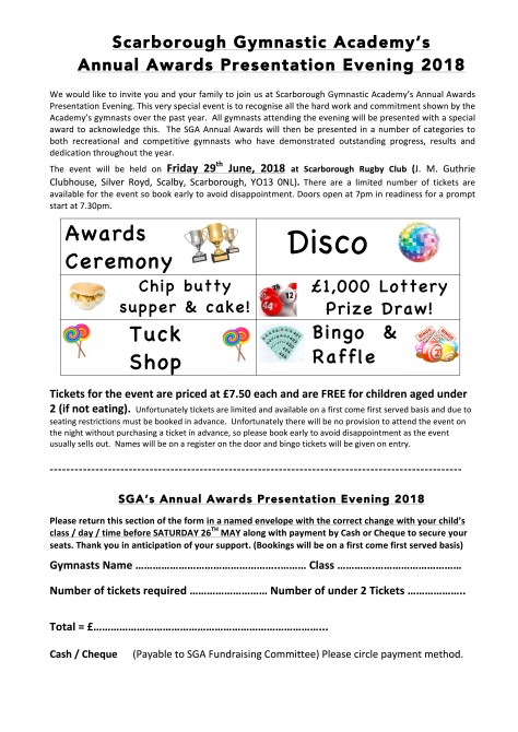 Presentation eve letter - 2018